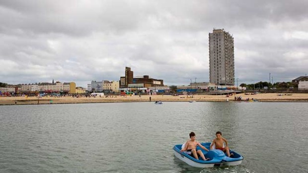 Margate pedalo by Peter Dench