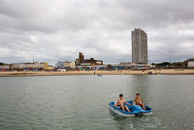 Margate pedalo by Peter Dench