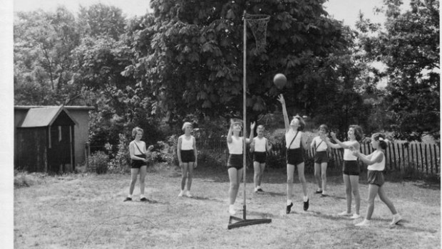 Netball Game 1960