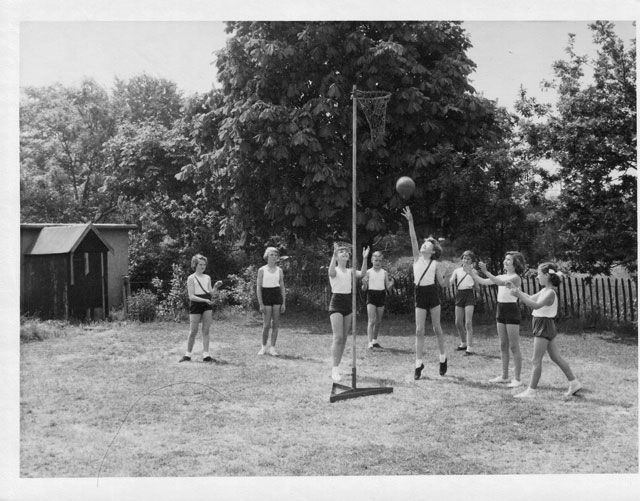 Netball Game 1960